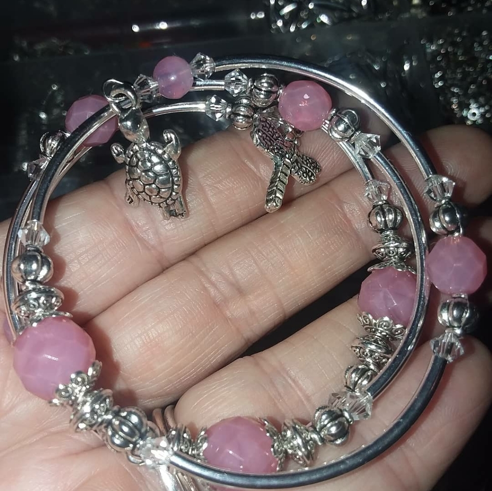 Memory wire bracelet - Picture 2 of 10